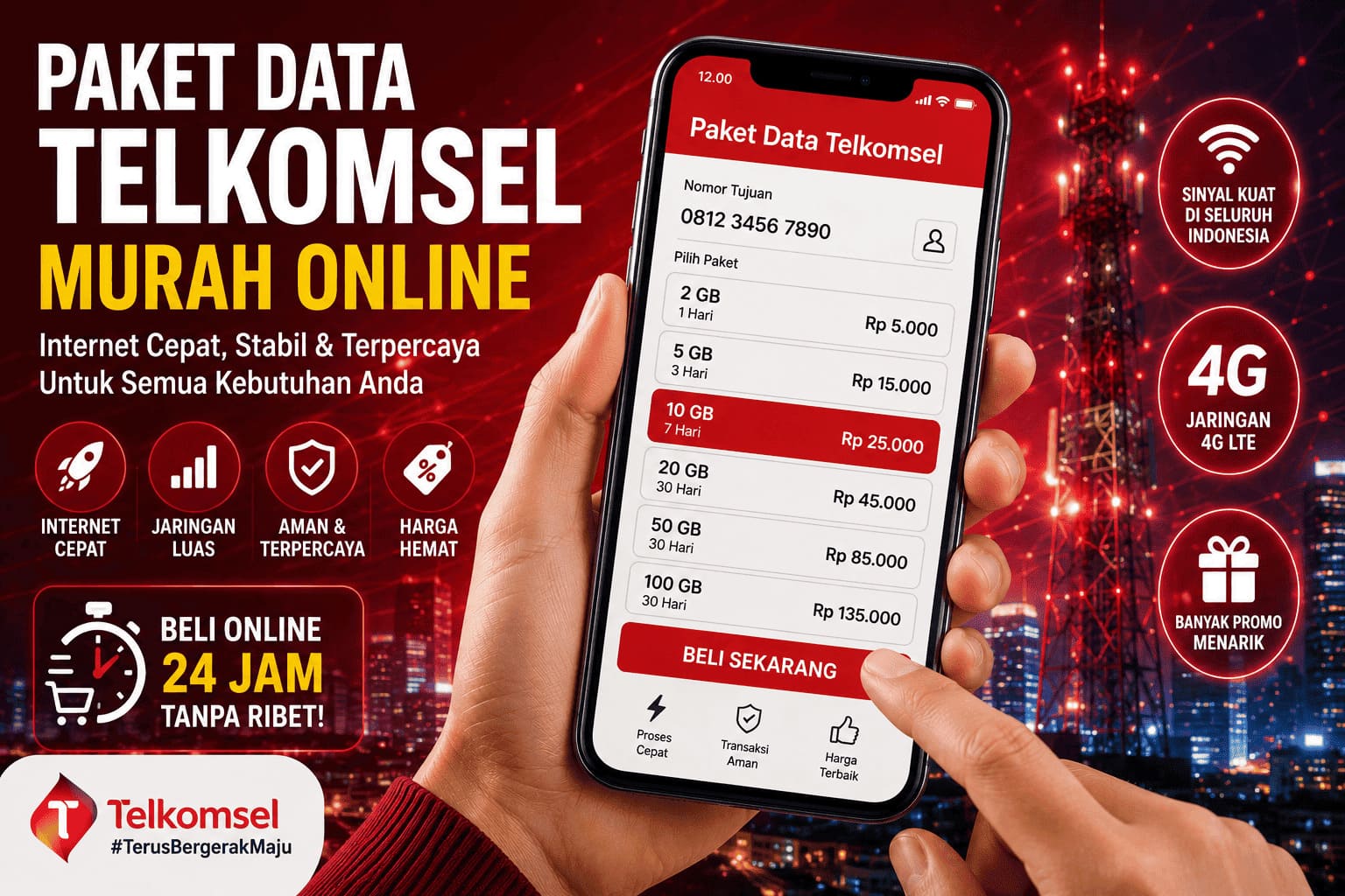 Paket Data Telkomsel Murah Online 2026: Cara Beli Internet Hemat dengan Harga Terbaik