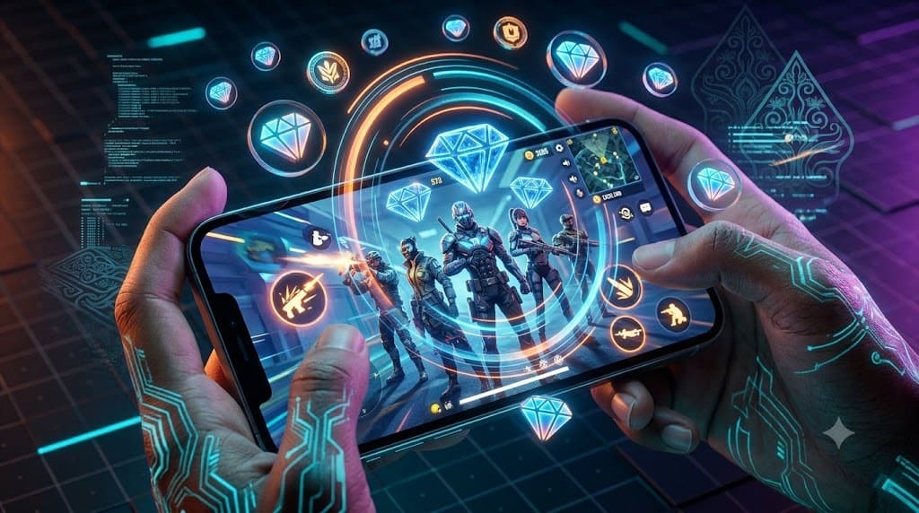 Diamond Free Fire DM terbaru 2026 fungsi dan cara mendapatkannya