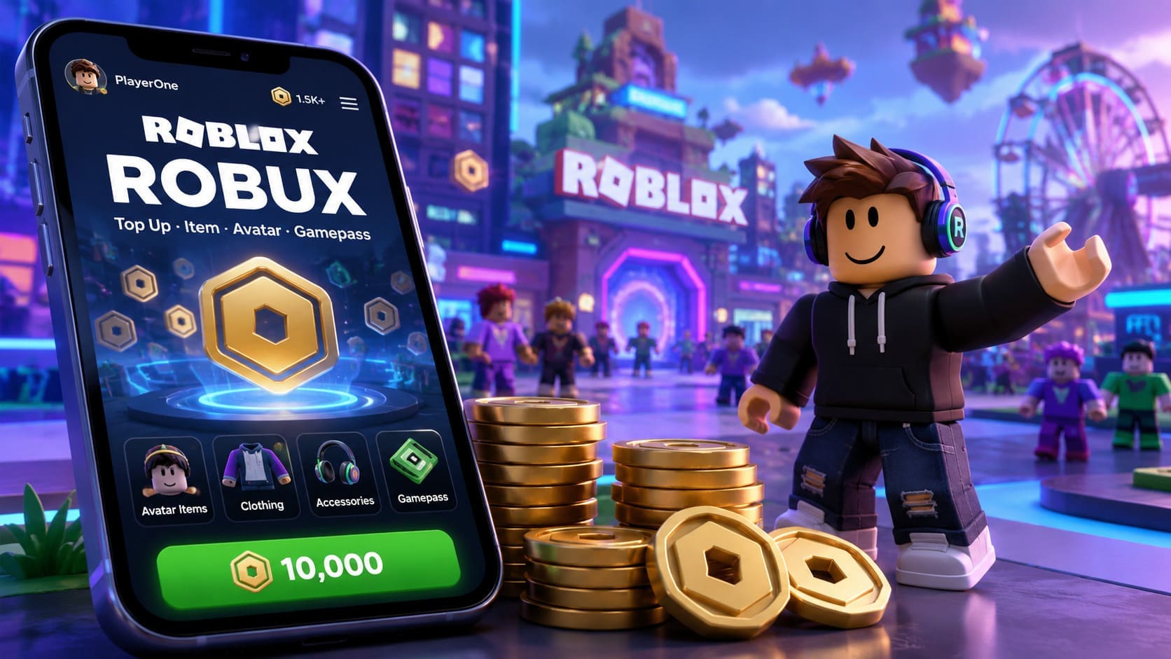 Robux Roblox Indonesia harga fungsi dan cara mendapatkan Robux 2026