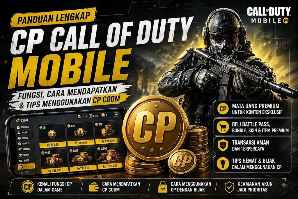 CP Call of Duty Mobile atau COD Points untuk pemain Indonesia