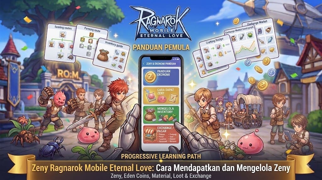 Zeny Ragnarok Mobile Eternal Love: Cara Mendapatkan dan Mengelola Zeny