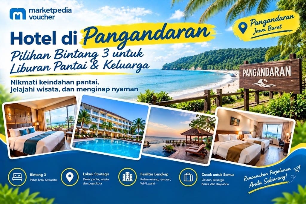 Hotel di Pangandaran untuk Liburan Pantai, Keluarga & Staycation