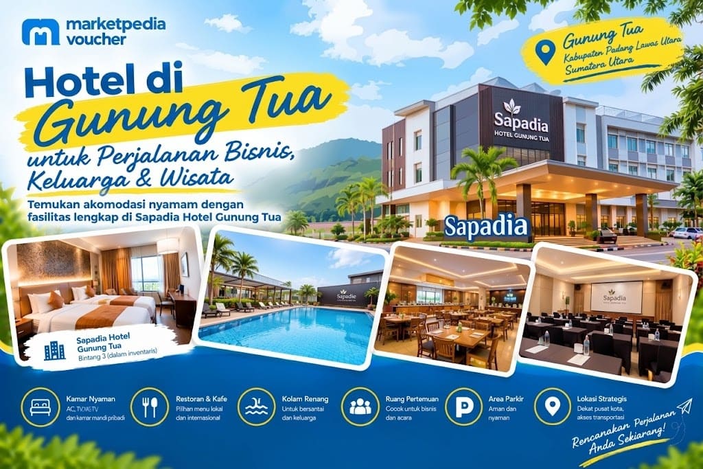 Hotel di Gunung Tua untuk Perjalanan Bisnis, Keluarga & Persinggahan